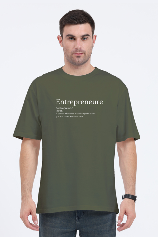 Circle od Shiva - Entrepreneur  Oversized T-shirt