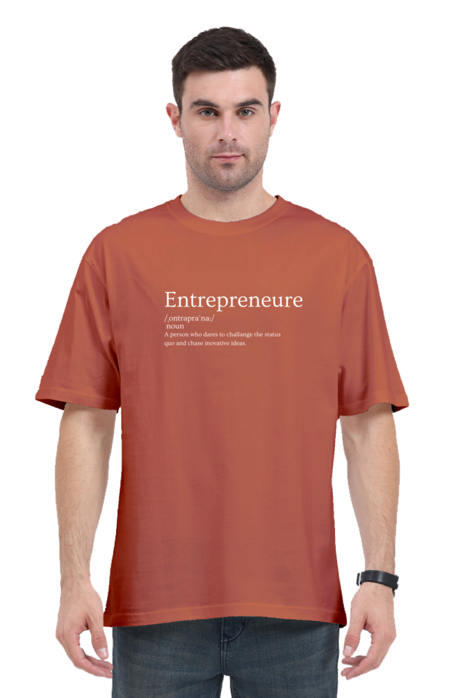 Circle od Shiva - Entrepreneur  Oversized T-shirt